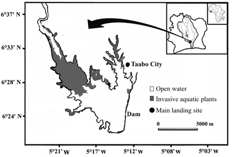 Fig: Map of Taboo Lake
